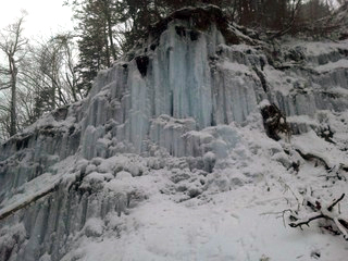 氷柱(湯川渓谷)